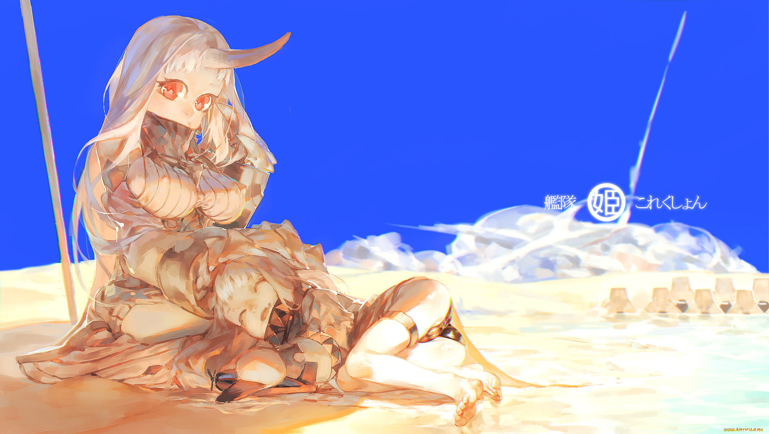 , kantai collection, yotsuyu, kantai, collection, seaport, hime, northern, ocean